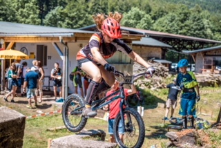 TSV Trialerin Celina Römmelt bei der Norddeutschen Meisterschaft in Gräfenroda
