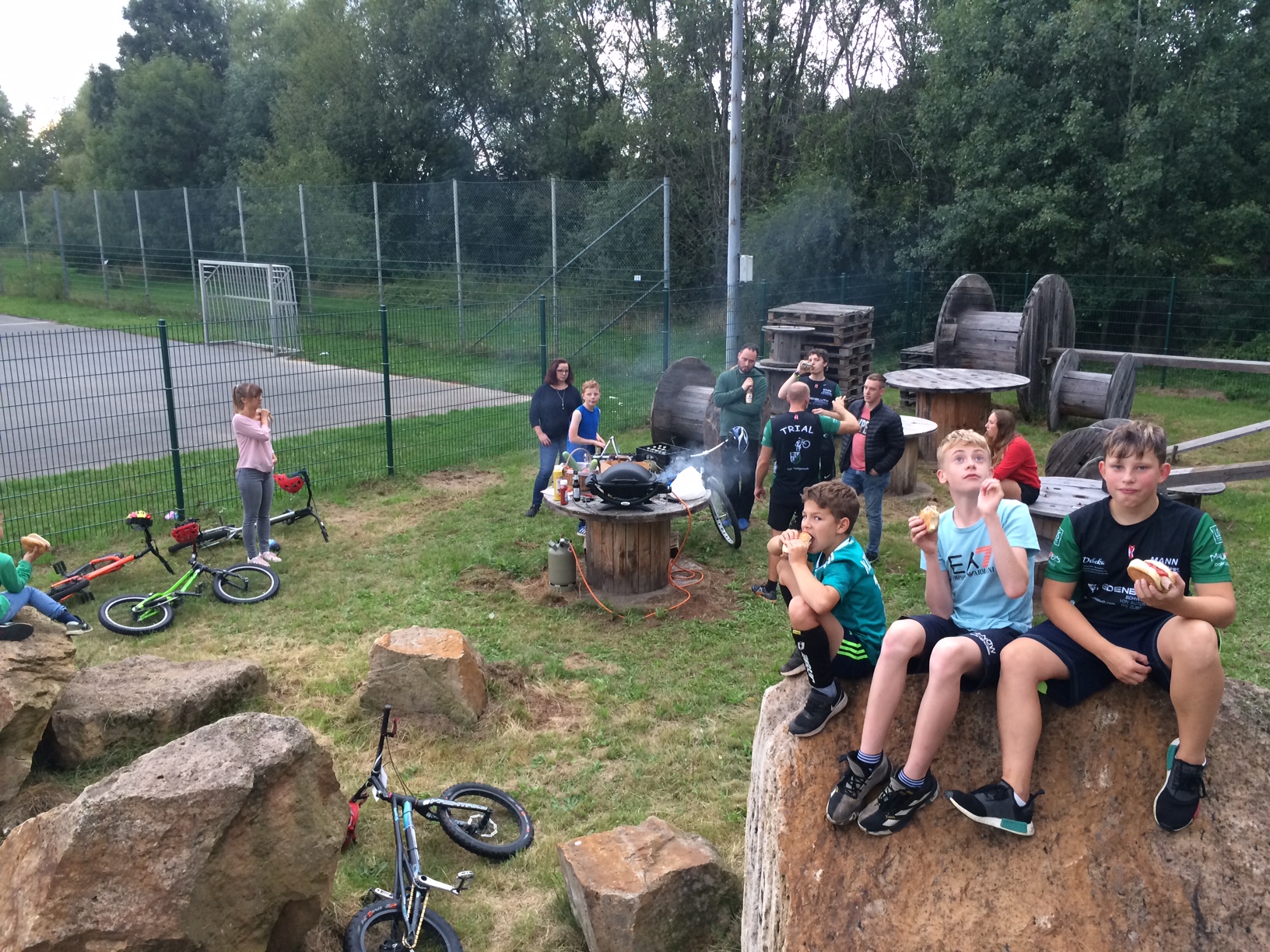 Sommergrillen der Sparte Trial