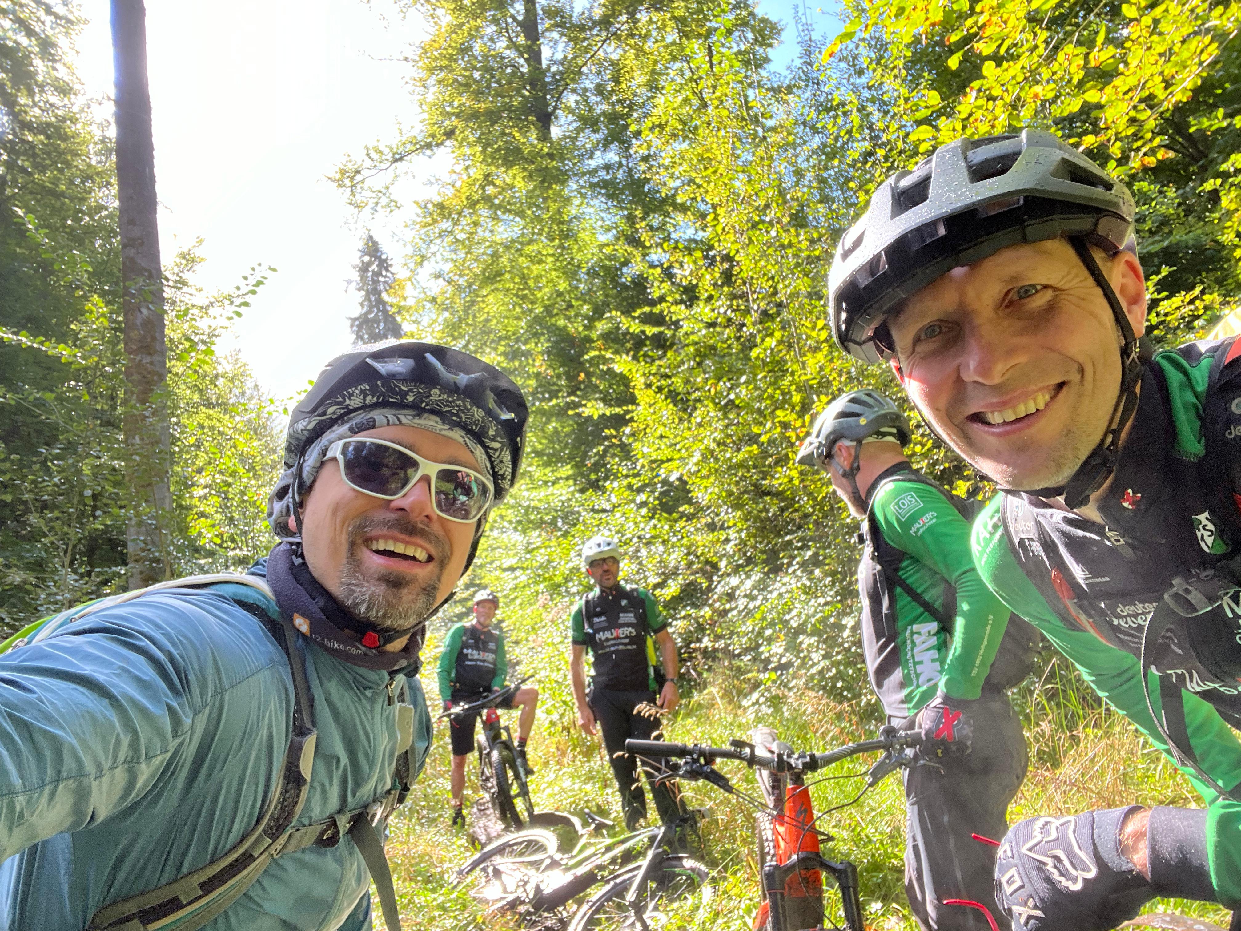 Saisonabschlussfahrt der MTB-Funbiker