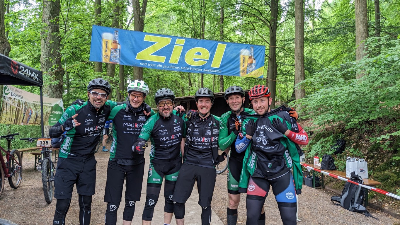 Bericht zum Mountainbike-Rennen "Weg mit dem Speck" am 18. Mai 2025 in Waldkappel