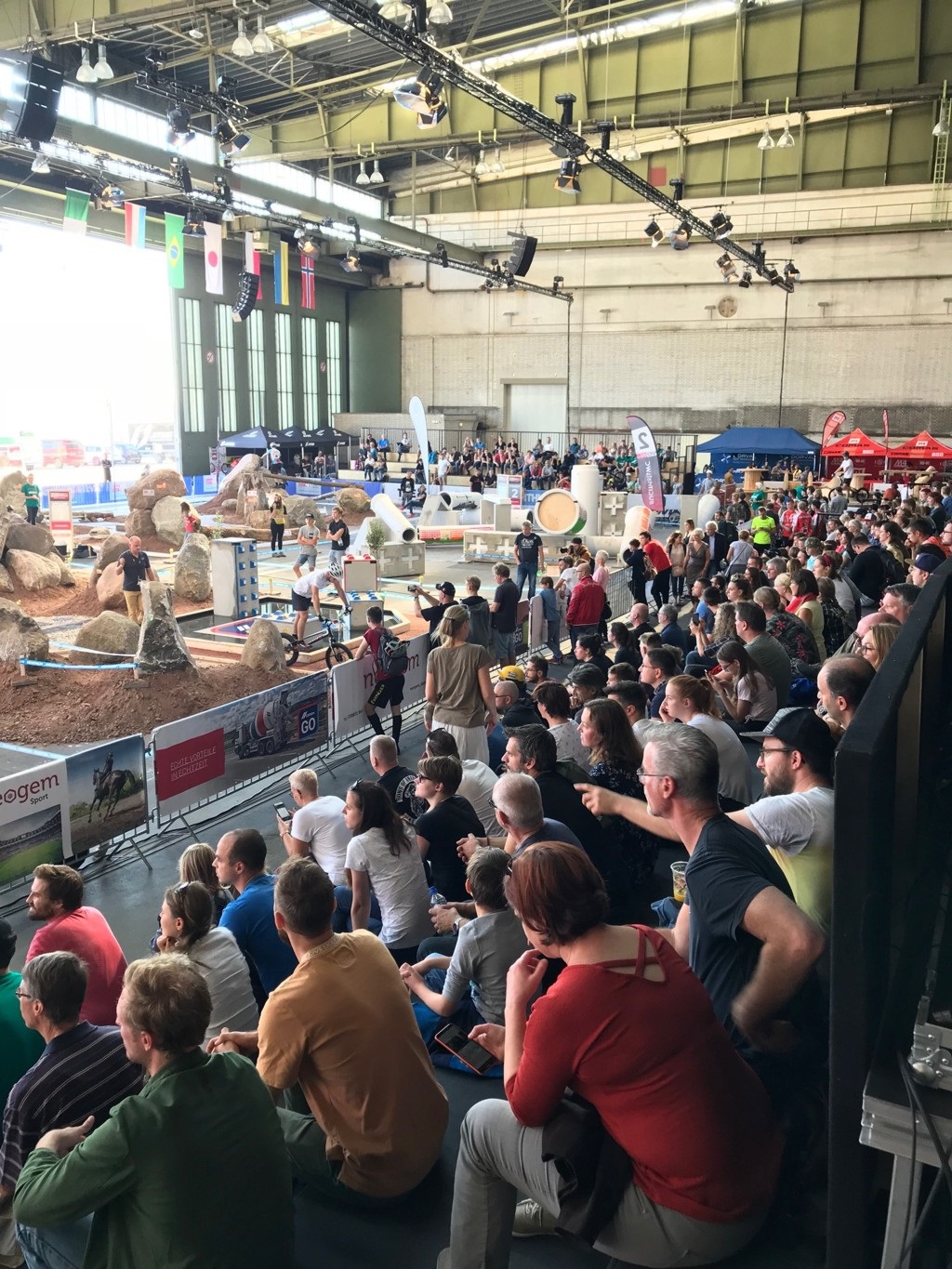 Fahrradtrial Weltcup Finale in Berlin