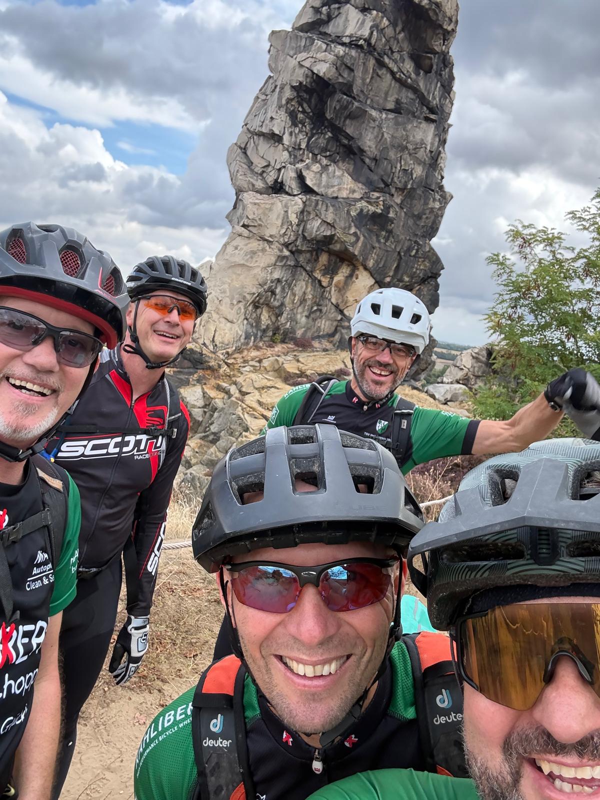  OSTHARZ-ROCKING: 3 Tage, 7 Funbiker, pure Trail-Action!